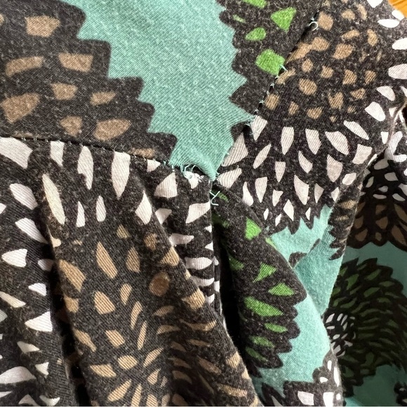 Boden Women’s Teal Floral Beaded Scoop Neck Viscose Blend Statement Dress, Small - Picture 8 of 14